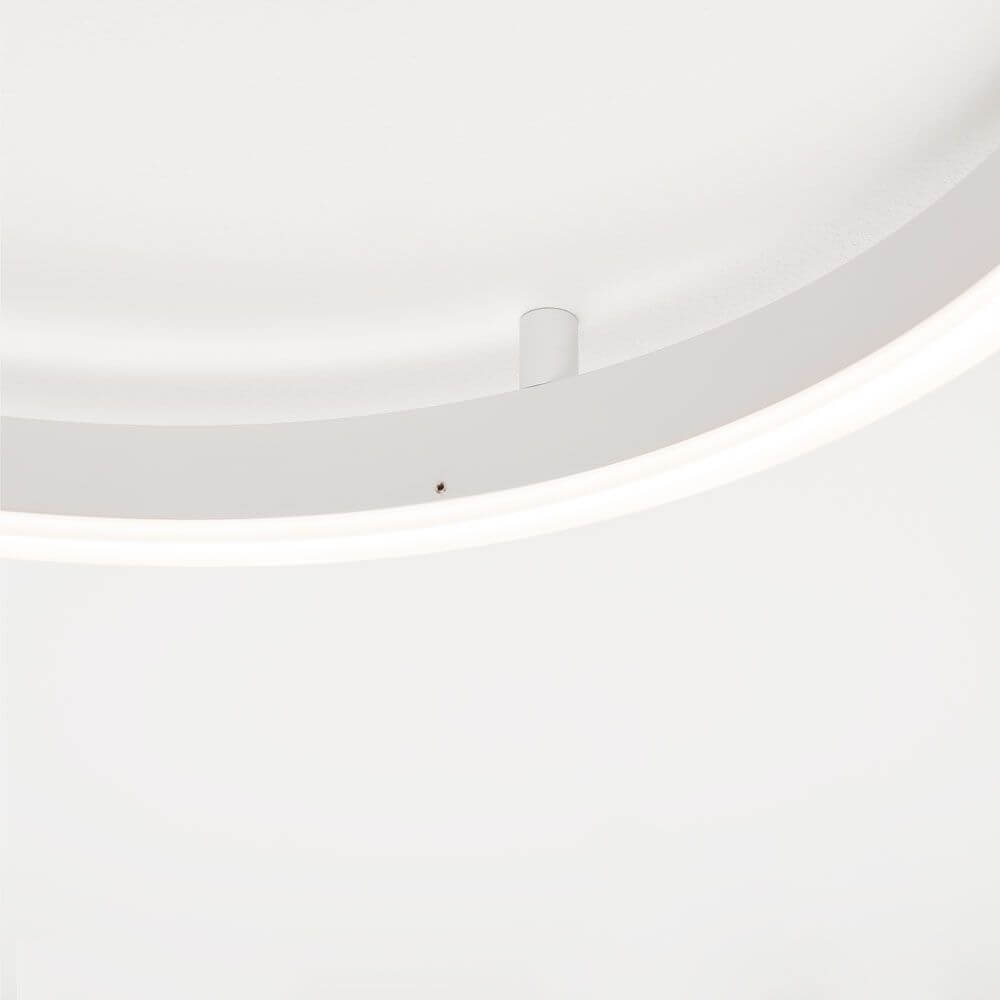 s.luce Plafoniera LED ad anello a 2 luci