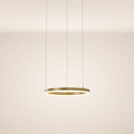s.luce Lampada a sospensione ad anello LED Ø 40 cm