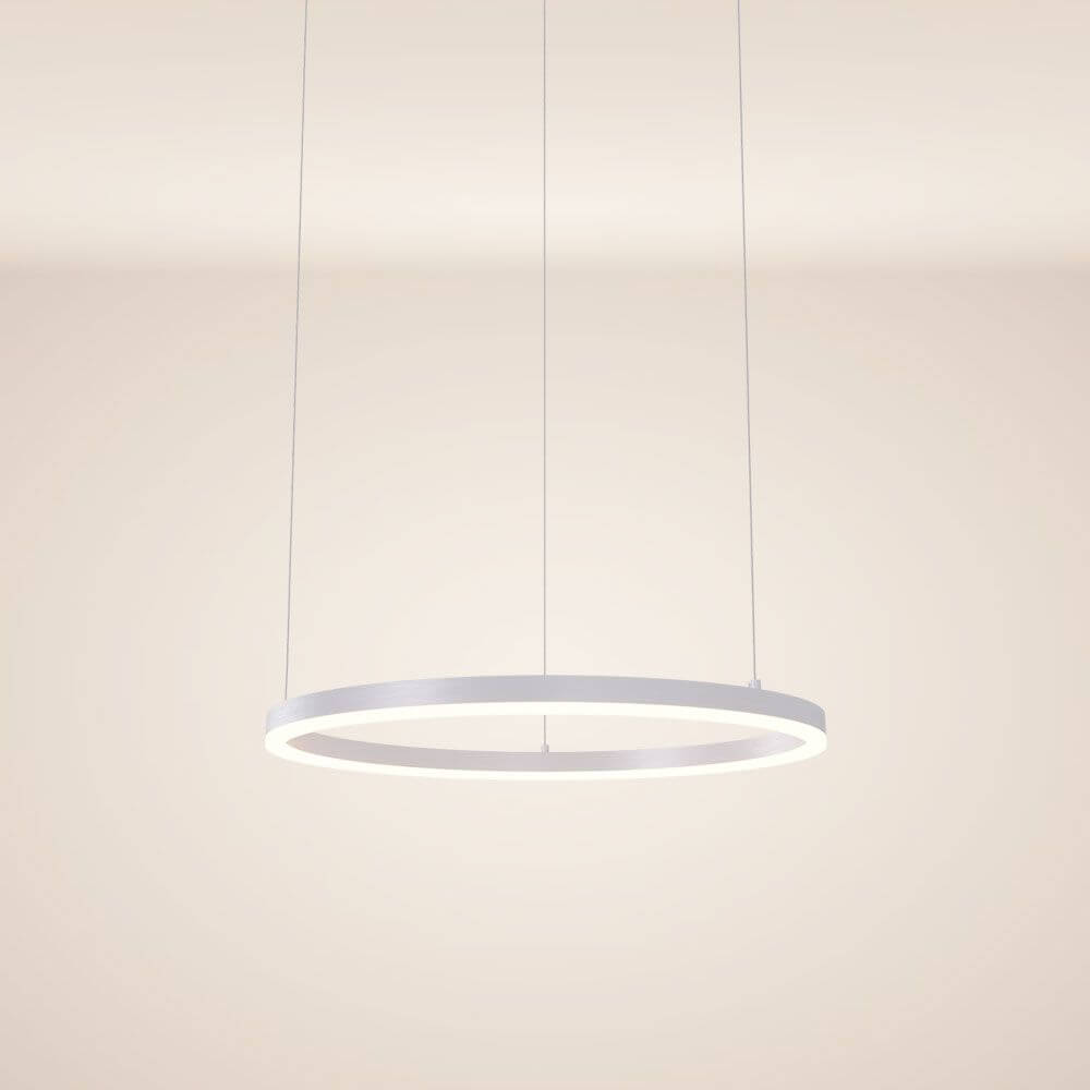 s.luce Lampada a sospensione ad anello LED Ø 60 cm