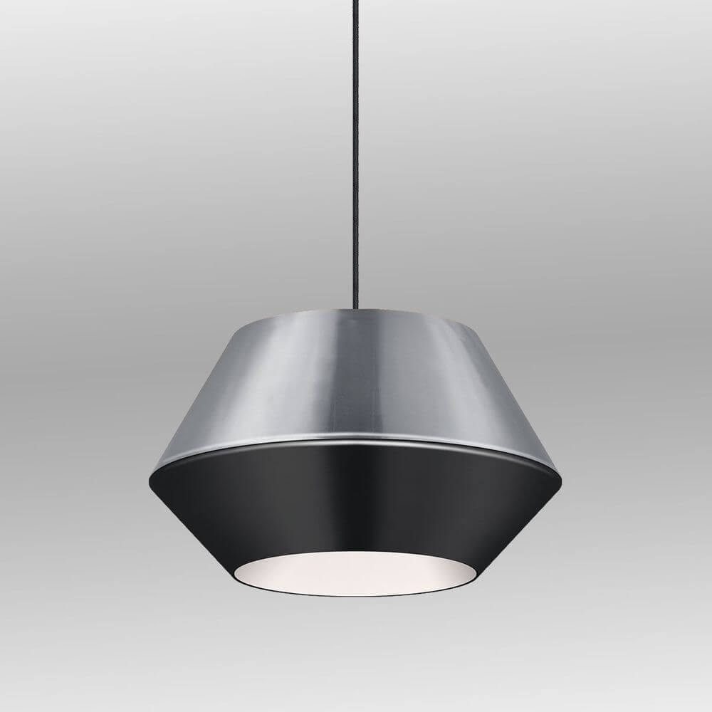 s.luce SkaDa LED Pendellampe Metallschirm in modernem Design mit direkt-indirekter Lichtwirkung.