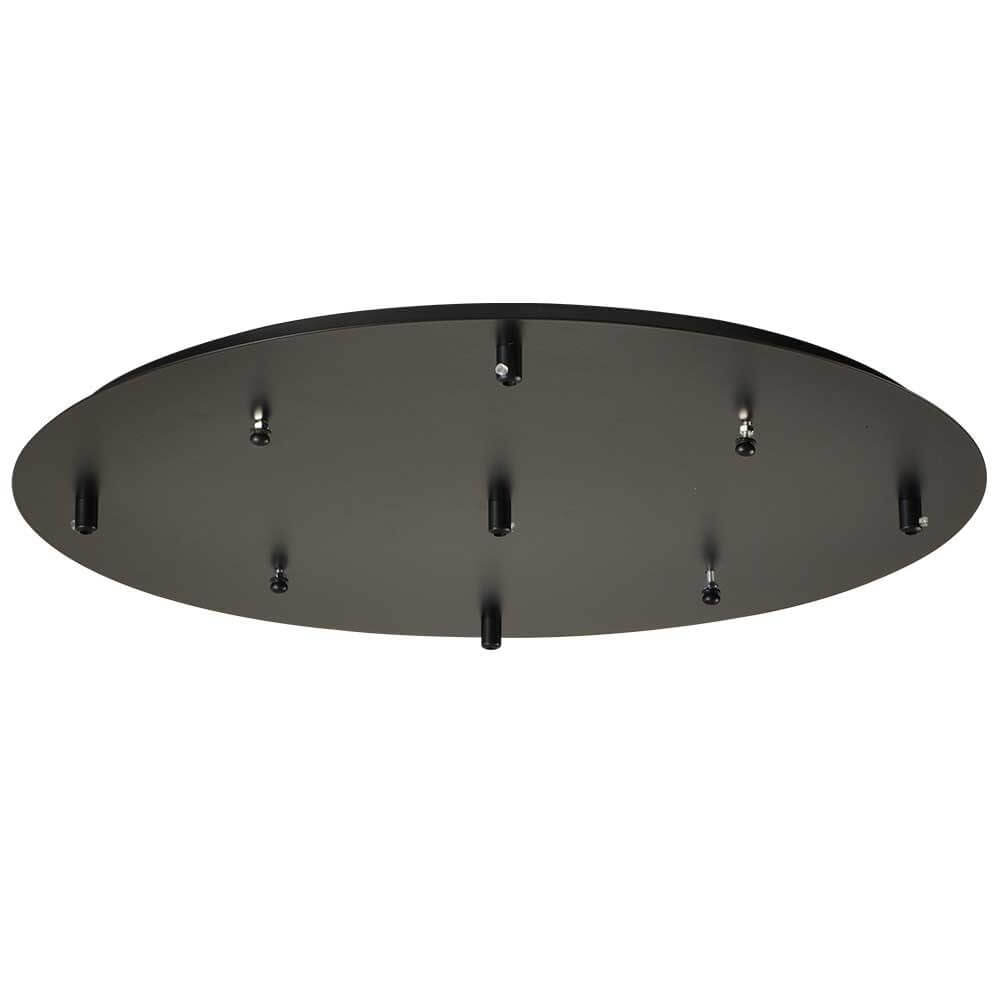 s.luce Crutch Hängeleuchten-Kombination Galerieleuchte inkl. Deko-Zylinder Deckenplatte in modernem Design