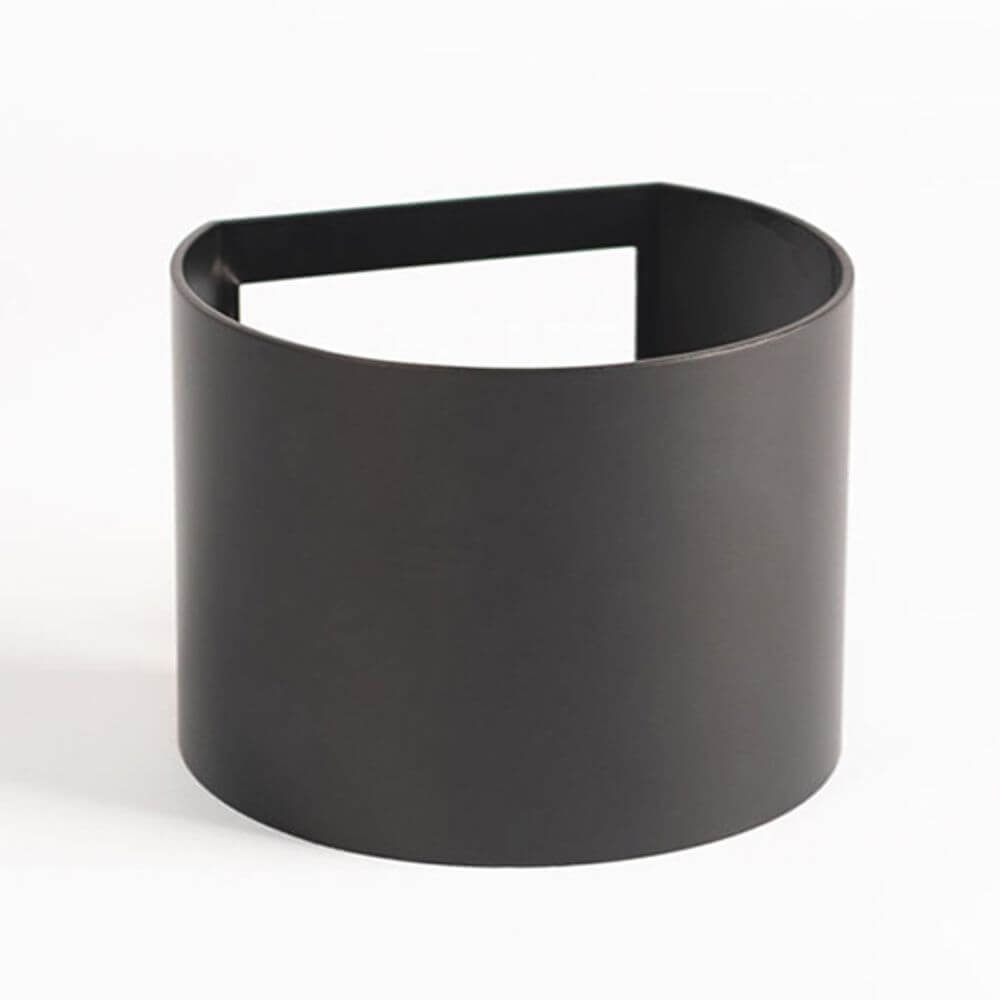 s.luce Ixa Abdeckung Rund für Ixa Basis in modernem schwarzen Design