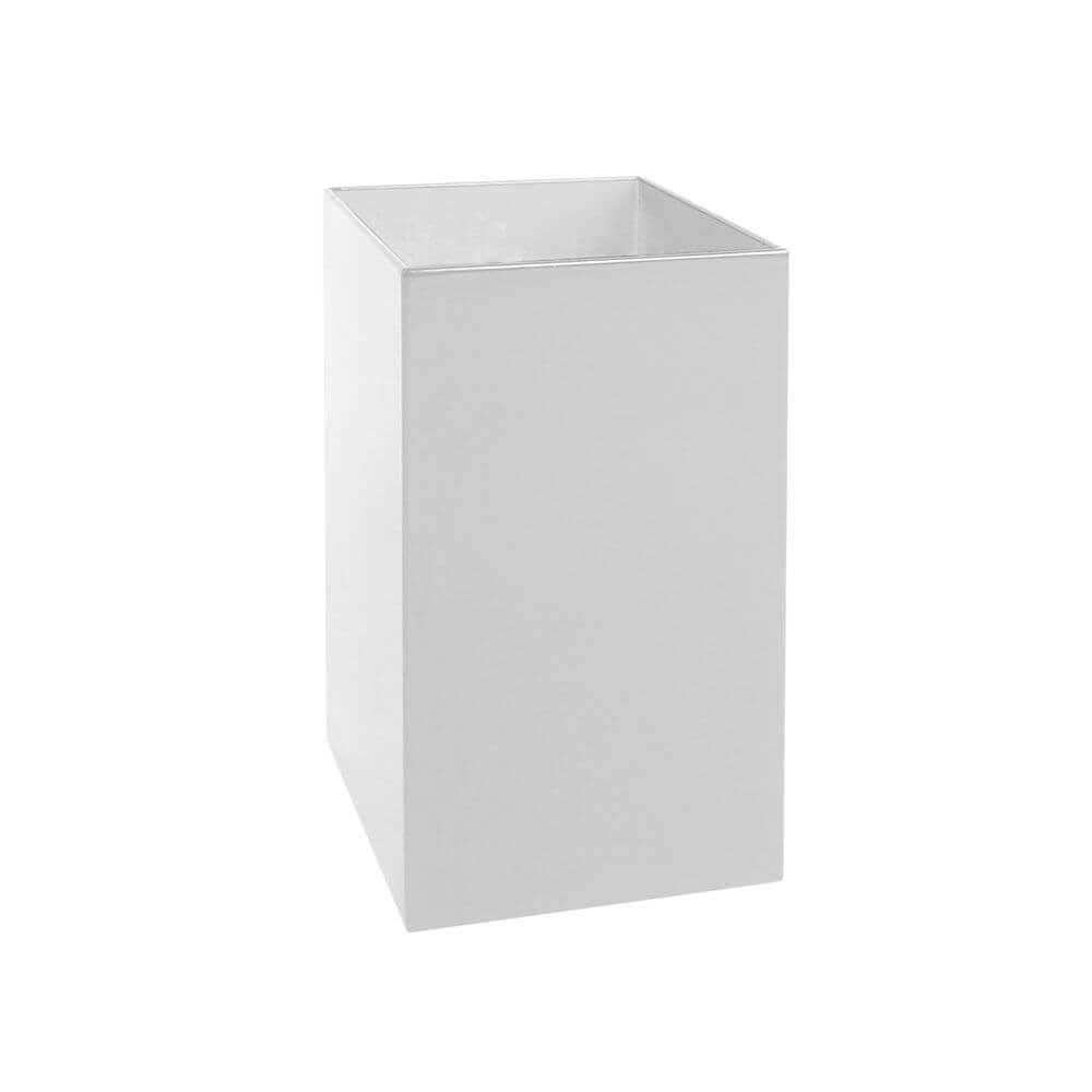 Ixa XL rechteckige Cover Abdeckung in Weiß für Ixa Basis Wandleuchte, modernes und elegantes Design.