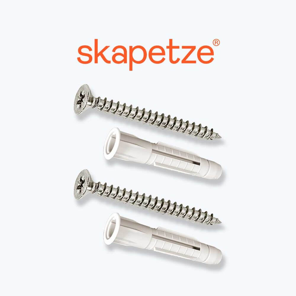 2er Set Schrauben & Universaldübel