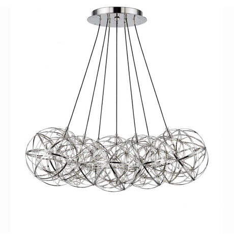 s.luce Atom LED Lampada a sospensione multipla Cluster a 7 luci