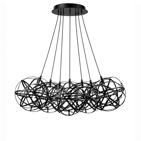 s.luce Atom LED Lampada a sospensione multipla Cluster a 7 luci
