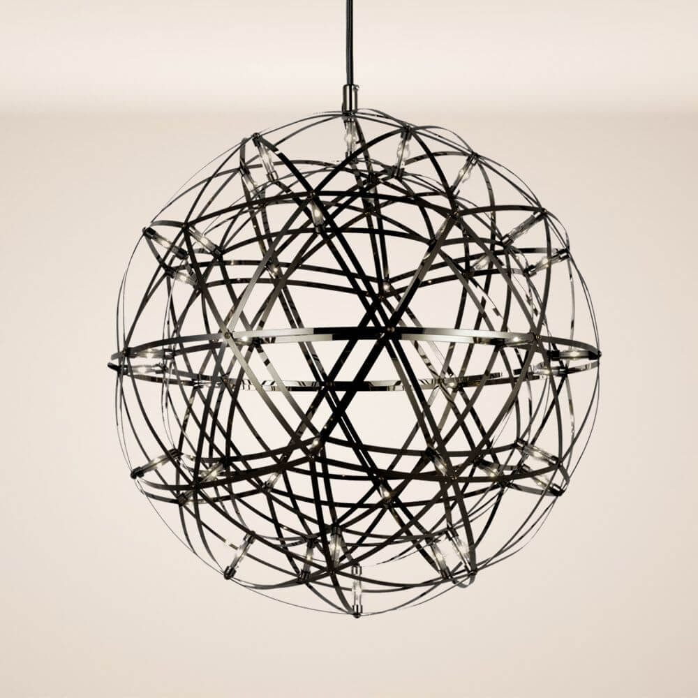 s.luce Atom LED pendant lamp dimmable in modern design, ideal for atmospheric lighting in the living area.