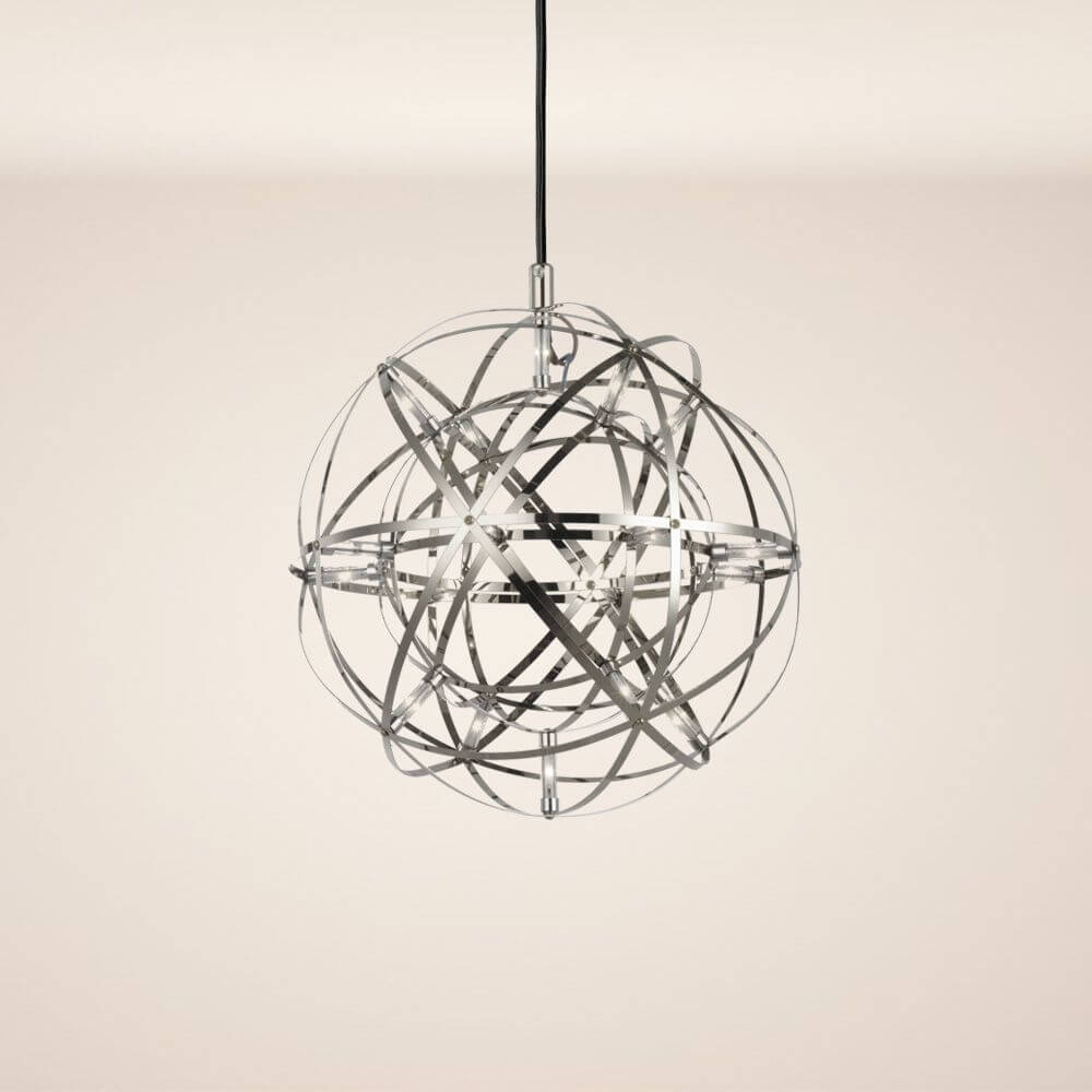 s.luce Atom LED-Hängeleuchte in modernem Design, dimmbar und individuell anpassbar für stimmungsvolle Beleuchtung.