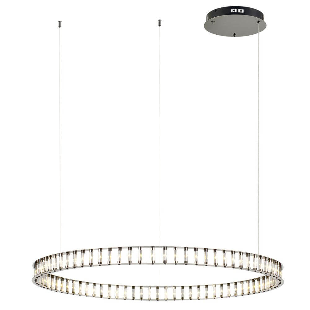 s.luce Atom Ring LED-Hängelampe in modernem Design, dimmbar, perfekt für Esstische und offene Räume.