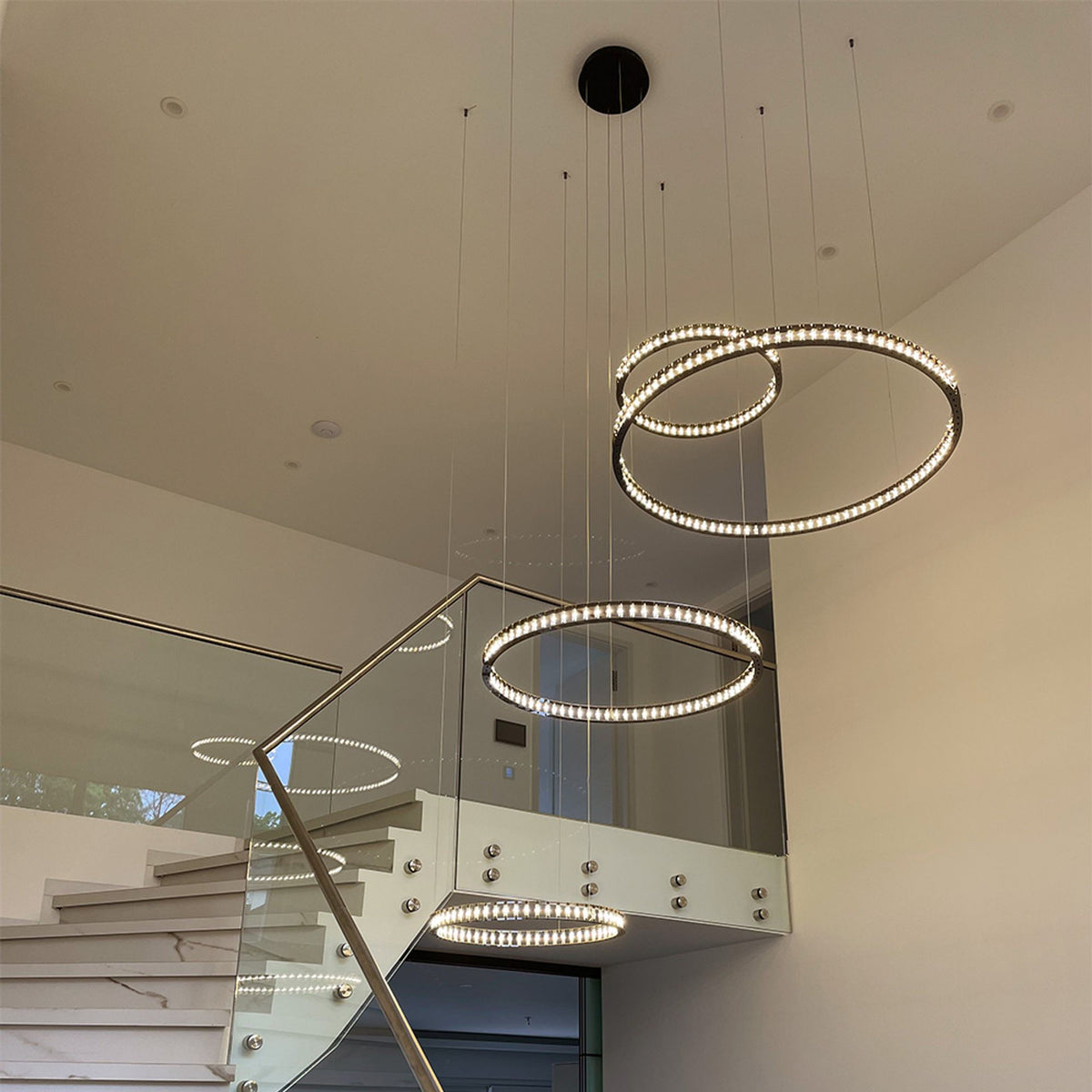 s.luce Atom Ring LED-Hängelampe Dimmbar
