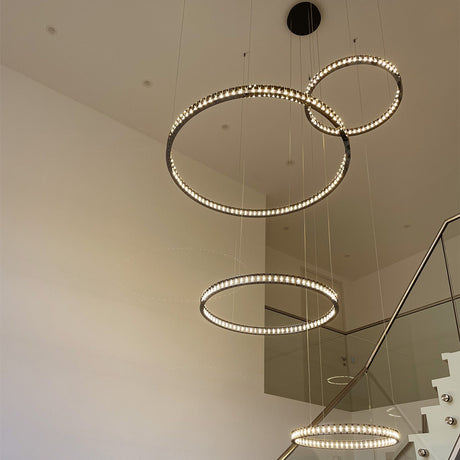 s.luce Atom Ring LED-Hängelampe Dimmbar