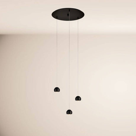 s.luce Beam LED pendant light 3- or 5-light modular canopy