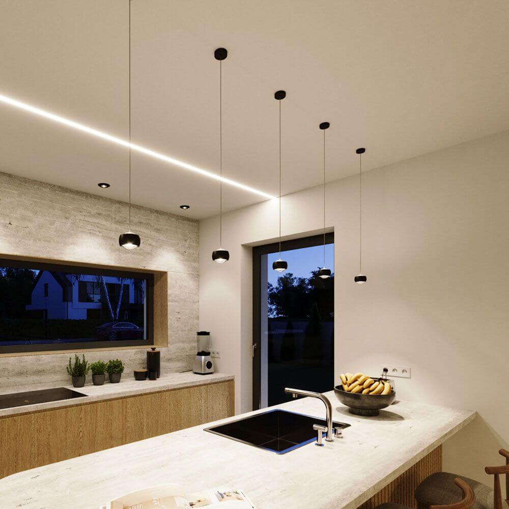 s.luce Beam LED pendant light Ø 8cm