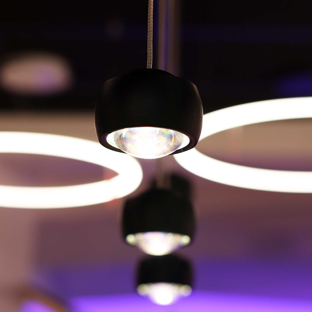 s.luce Beam LED Gallerilampe Ø 8 cm 500 cm