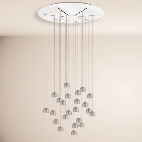 s.luce Beam XL LED gallery light Pendant light with 16 or 24 lights