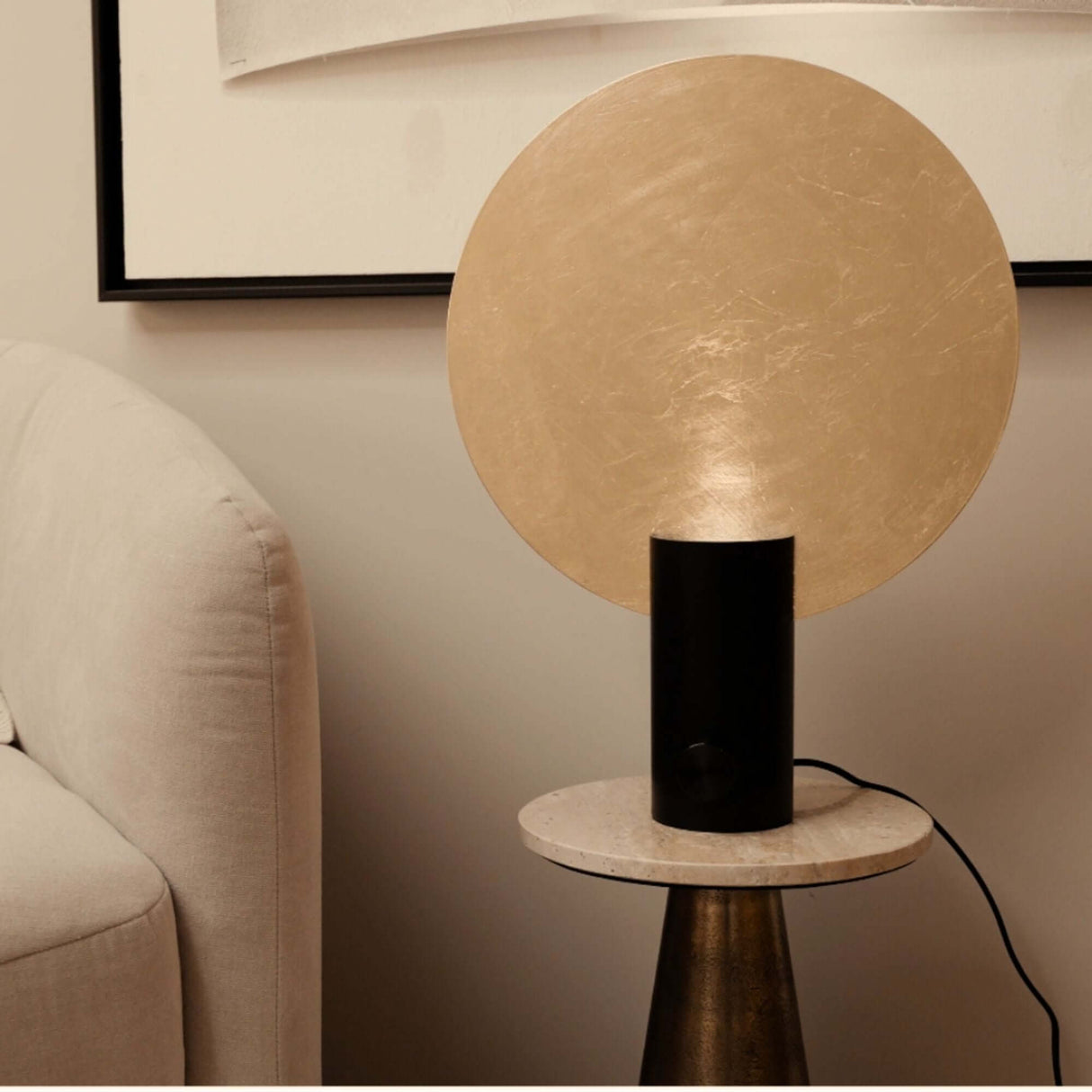 s.luce Cloud lampe de table avec interrupteur rotatif