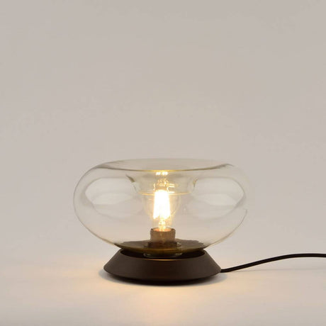 s.luce Designerska szklana lampa stołowa Cruet E27 z włącznikiem