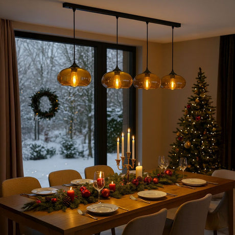 s.luce Cruet Lage eettafel hanglamp 1-circuit rail eindvoeding