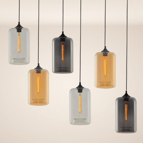 s.luce Cruet flerflammet pendellampe hengende i ulike farger og former.