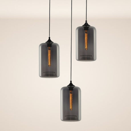 s.luce Cruet flerflammet pendellampe i moderne design med elegante glasskuler