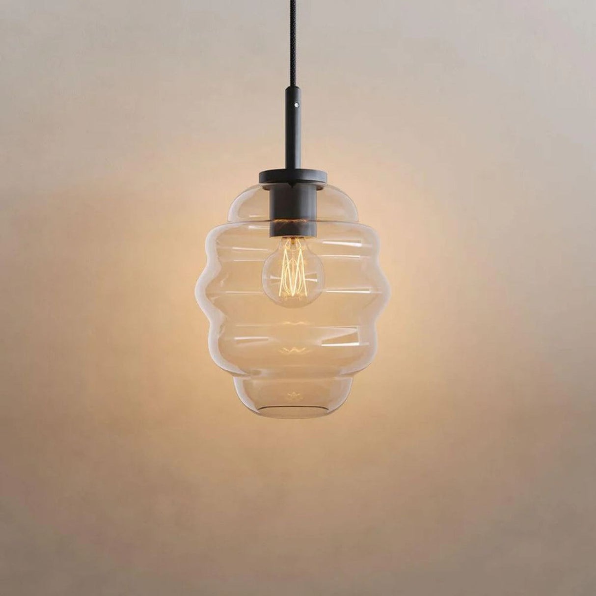 s.luce Echos Candeeiro suspenso em vidro Cluster 3 luzes 3x18cm