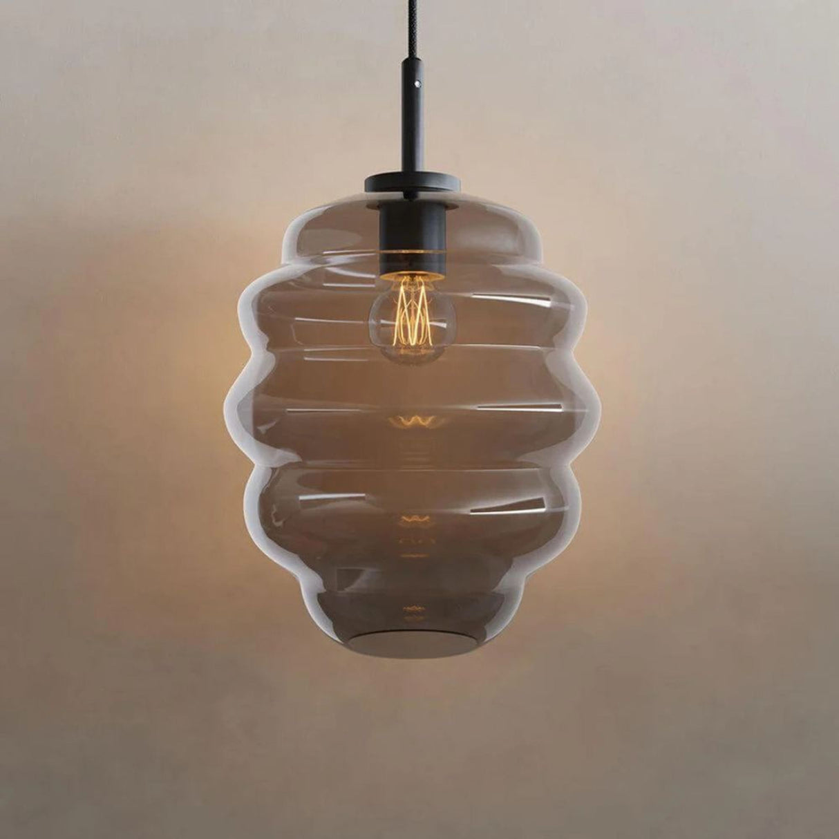 s.luce Echos Cluster pendelarmatur i glas med 7 lyskilder 7x25cm