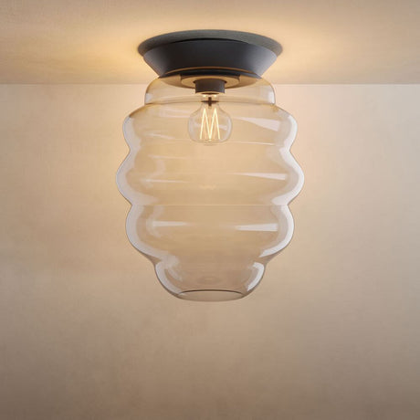 s.luce Echos Glas-Deckenleuchte E27