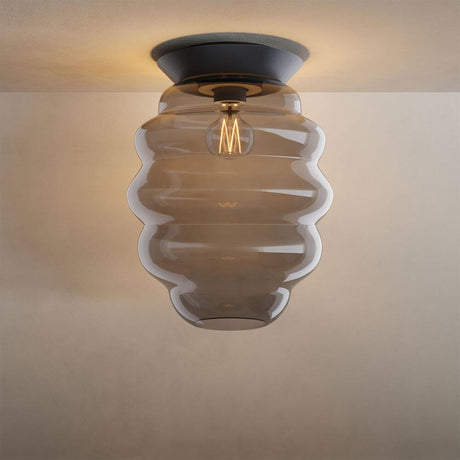 s.luce Echos Glas-Deckenleuchte E27