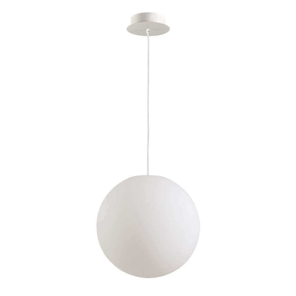 s.luce Globe hanging ball lamp for indoor & outdoor IP54 in timeless, elegant design, hanging from the ceiling.