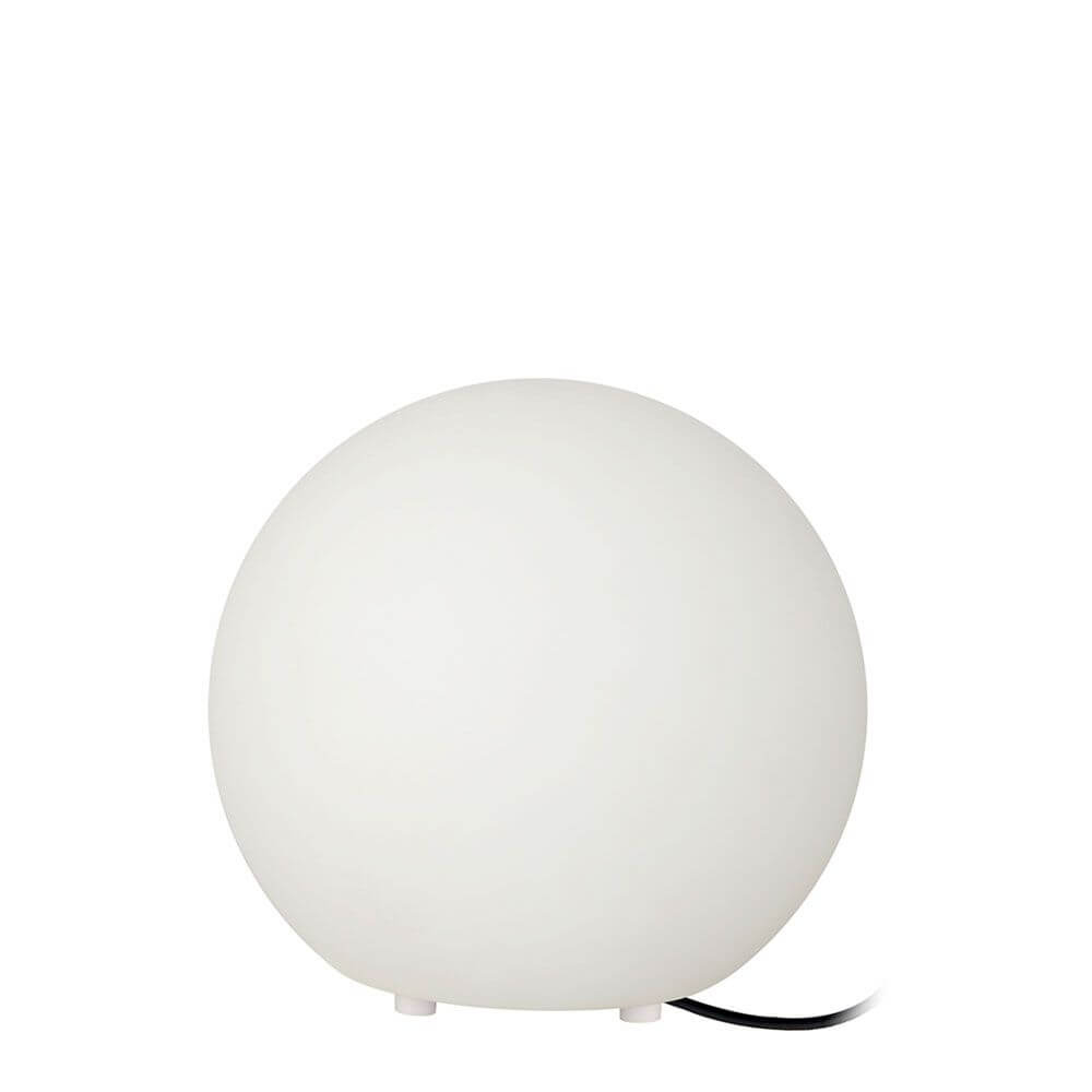 s.luce Globe pro langlebige Garten Außenkugel Weiß - elegante weiße Kugelleuchte für stimmungsvolle Außenbereiche.