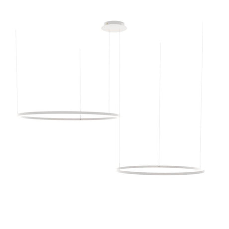s.luce LED ring hanging lamp 2-light eccentric