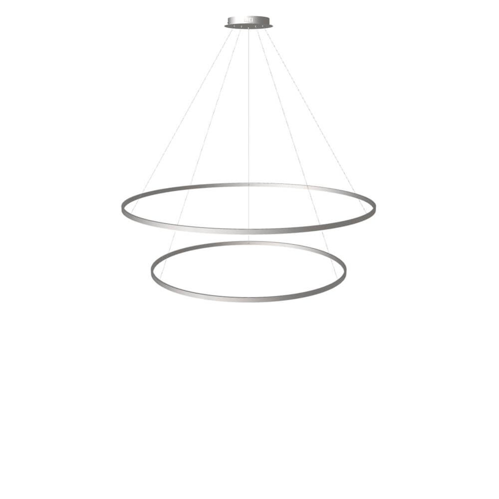 s.luce LED Ring Hängeleuchte 2-flammig Zentrisch mit modernem Design und funktionaler Eleganz.