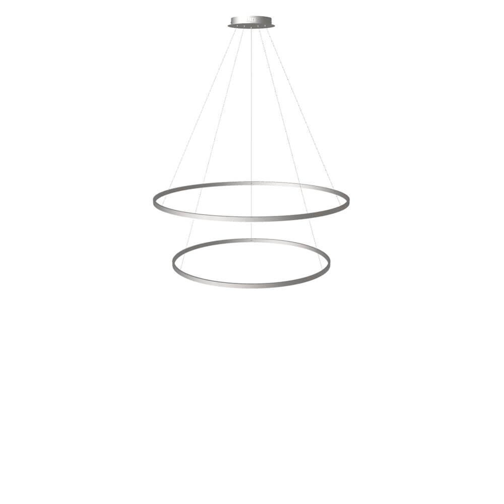 s.luce LED Ring Hängeleuchte 2-flammig Zentrisch mit modernem Design und eleganter Ausstrahlung.
