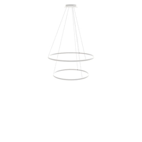 s.luce LED Ring Lampe à suspendre à 2 flammes centrée