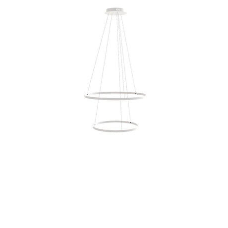 s.luce LED rengas riipusvalo 2-valo centric