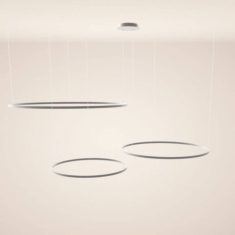 s.luce LED ring pendel 3-lys excentrisk