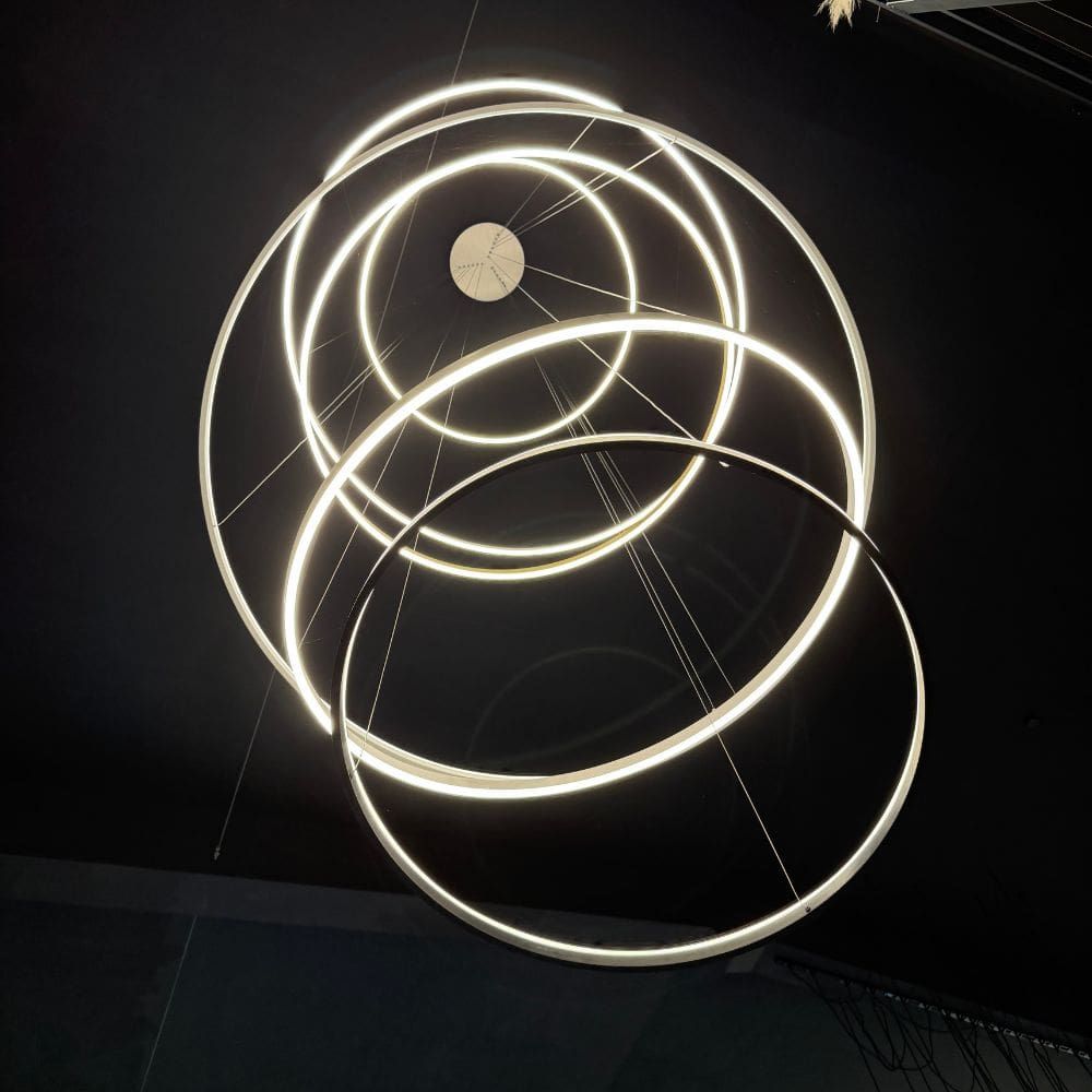 s.luce LED ring hanglamp 2-lichts centric