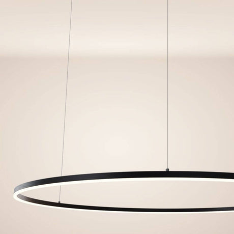 s.luce LED-ring pendellampa rund direkt eller indirekt