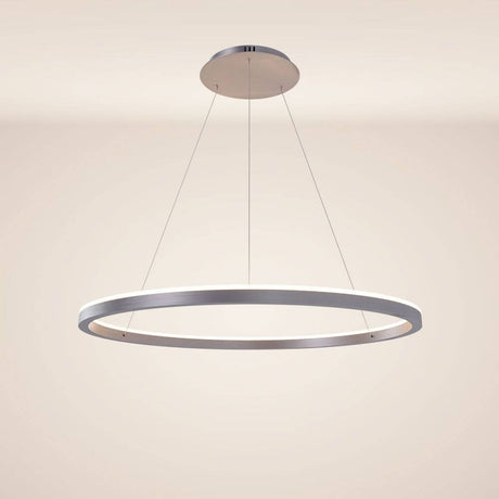 s.luce LED Ring Pendelleuchte rund Direkt oder Indirekt in modernem Design mit schlanker Form und heller Beleuchtung