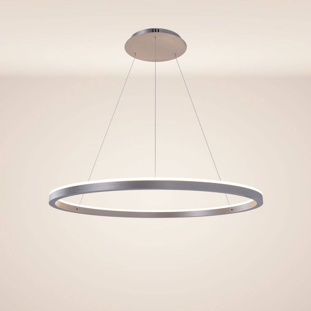 s.luce LED Ring Pendelleuchte rund Direkt oder Indirekt in modernem Design mit schlanker Form und heller Beleuchtung