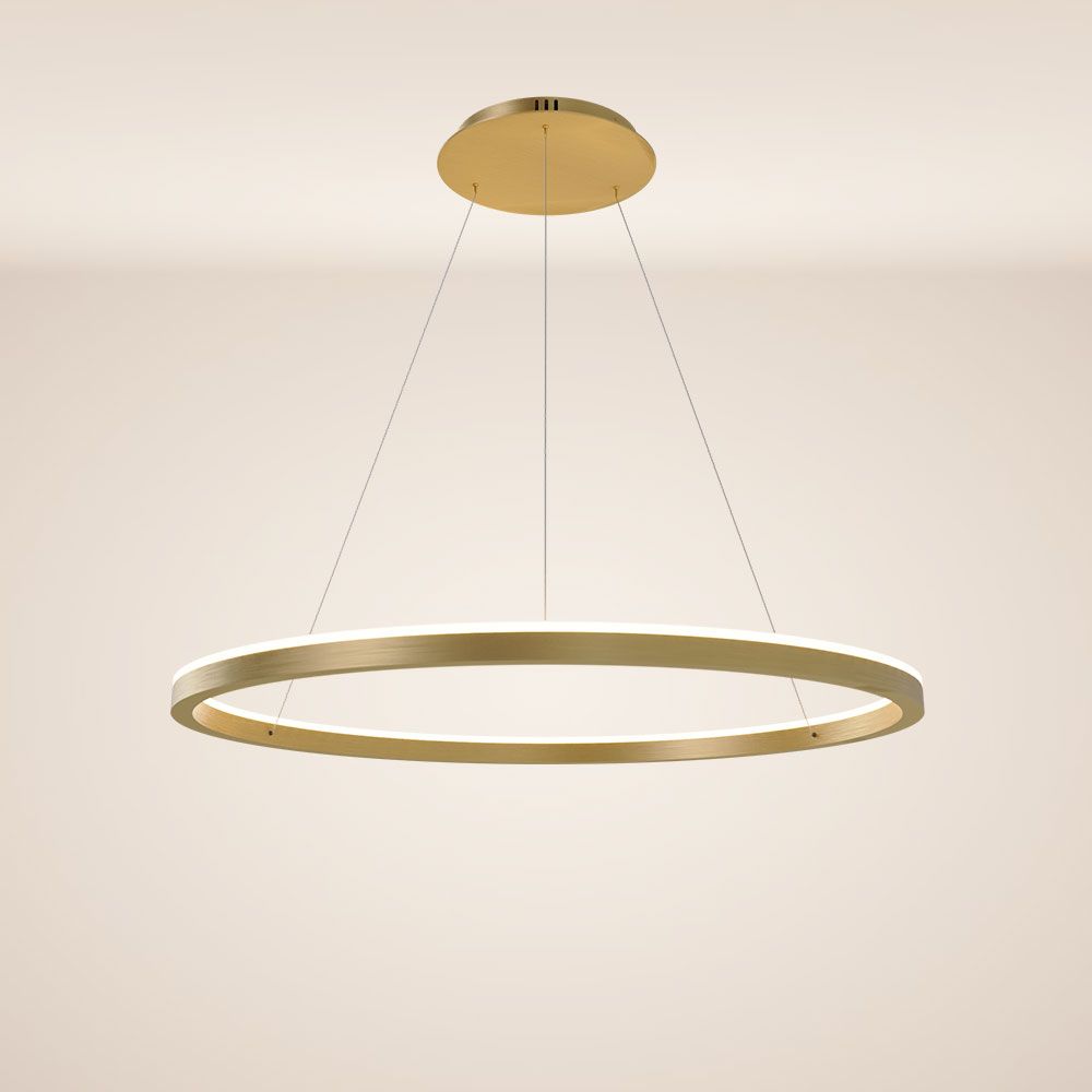 s.luce LED-pendelring rund direkte eller indirekte