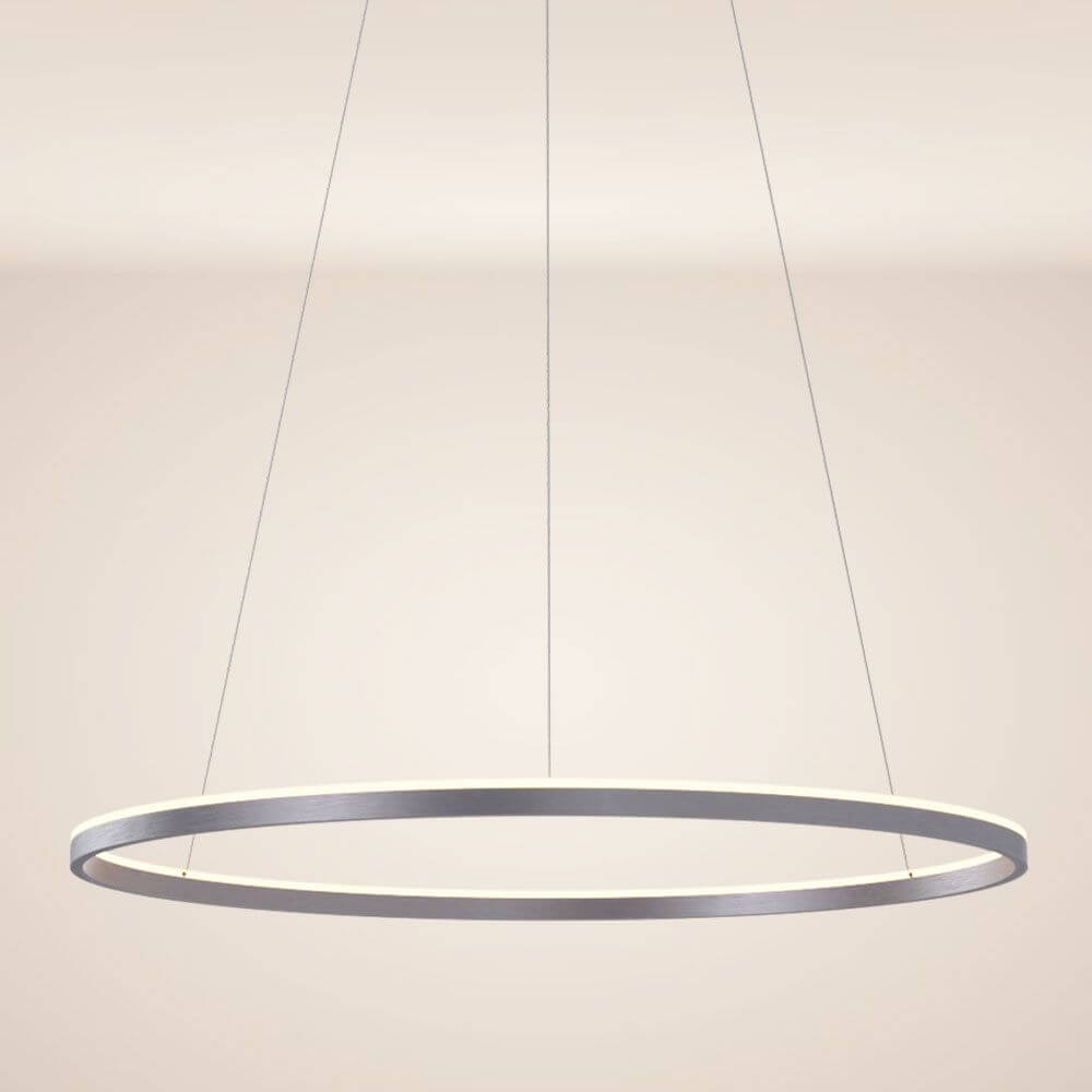 s.luce LED Ring Pendelleuchte rund Direkt oder Indirekt in modernem Design mit sanfter Beleuchtung.