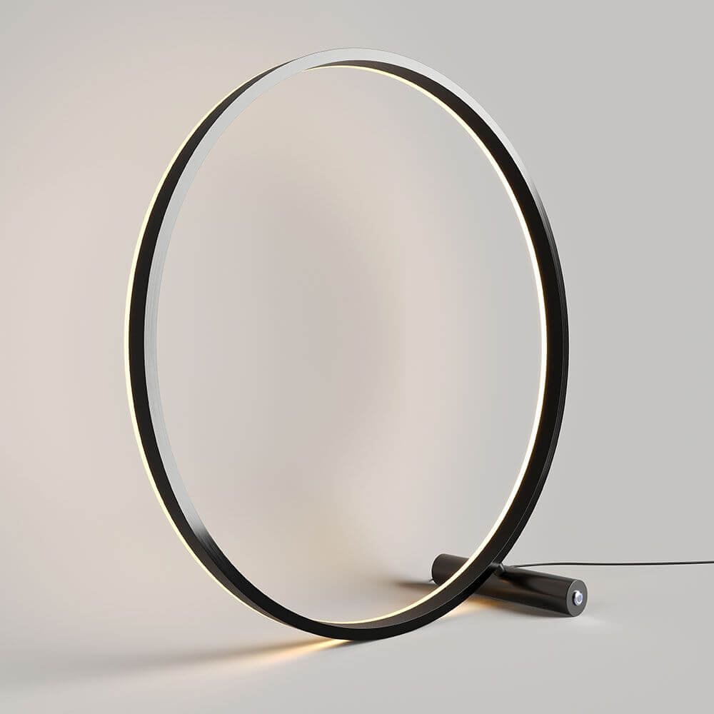 s.luce LED Ring-pöytävalaisin, elegantti pöytävalaisin innovatiivisella designilla.