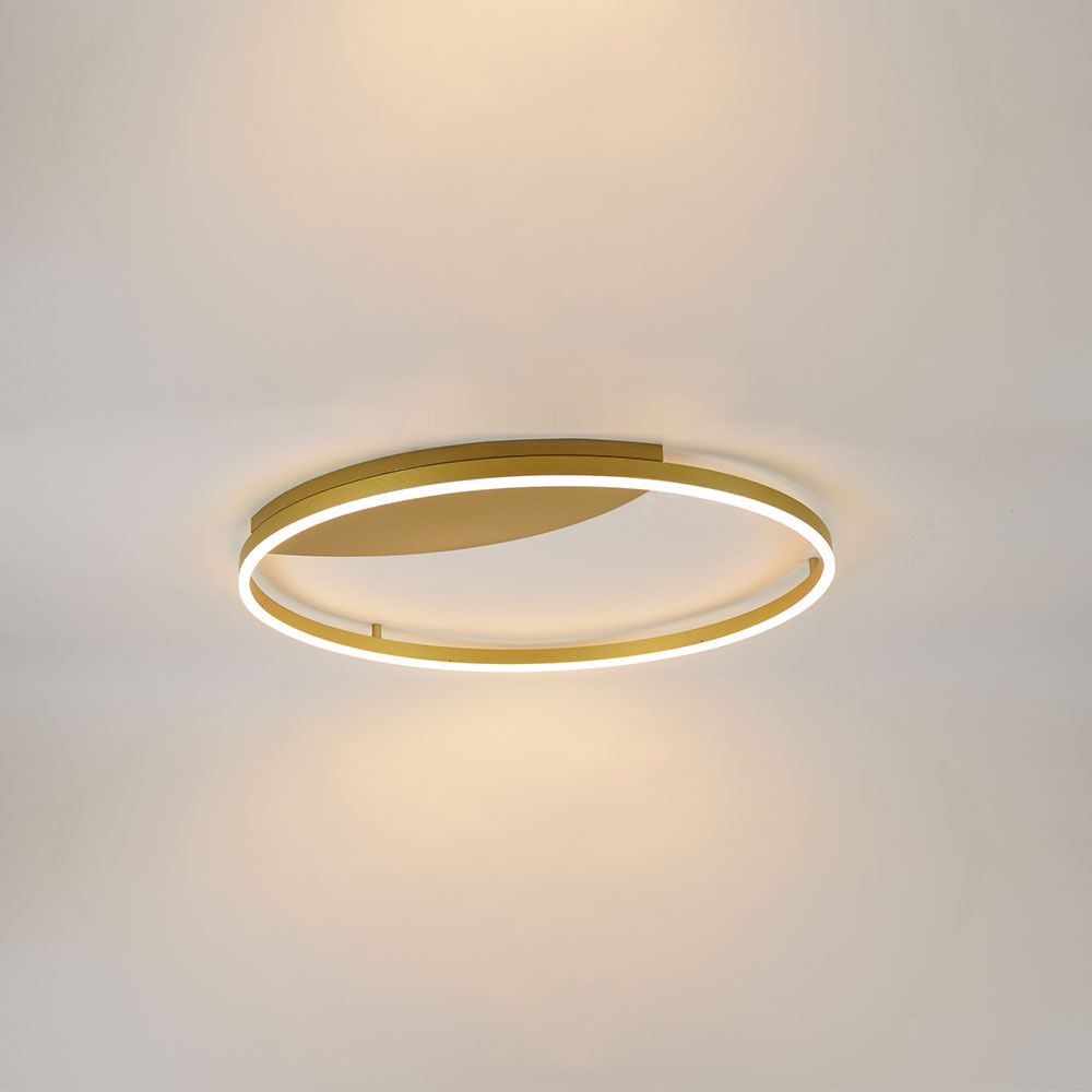 s.luce LED Aplique de parede e plafon Ring regulável, moderno, redondo, em design elegante para uma iluminação homogénea.