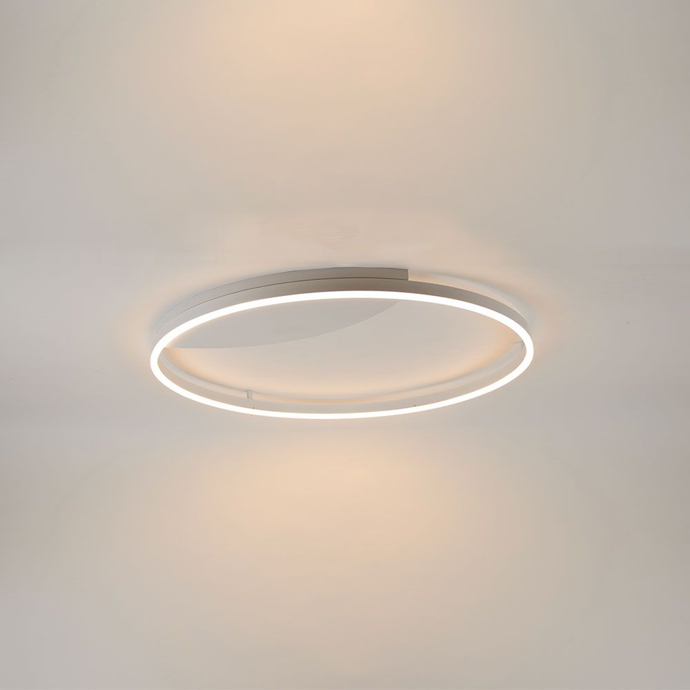 s.luce LED Aplique de parede e plafon Ring regulável, moderno, redondo, em design elegante e minimalista.