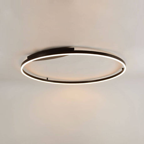 s.luce LED ring wall lamp & ceiling light dimmable modern round - elegant, minimalist ceiling light with ultra-flat design.