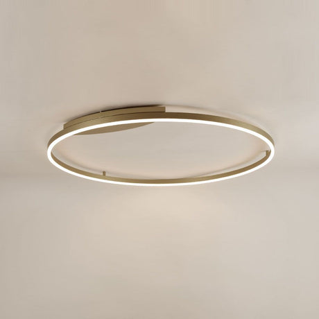 s.luce LED Applique murale et plafonnier Ring Dimmable moderne rond, plafonnier élégant et minimaliste.