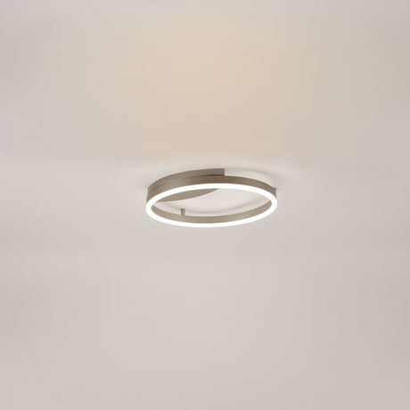s.luce LED Applique murale et plafonnier Ring Dimmable moderne rond avec un design minimaliste et une répartition homogène de la lumière.