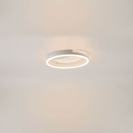 s.luce LED ring wall lamp & ceiling light dimmable modern round in minimalist design, flat and elegant.