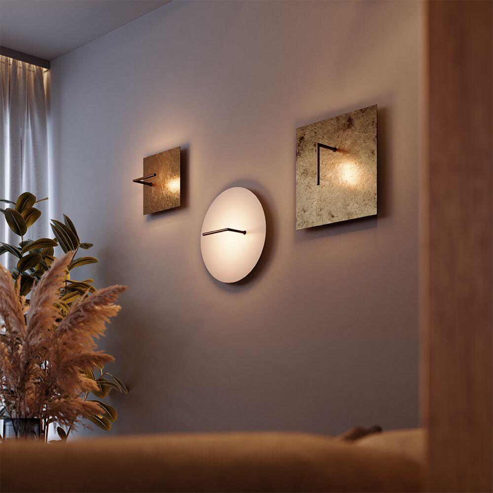 s.luce Edge LED Wand- und Deckenlampe, moderne Beleuchtung in stilvollem Raum mit attraktiven Lichtakzenten.